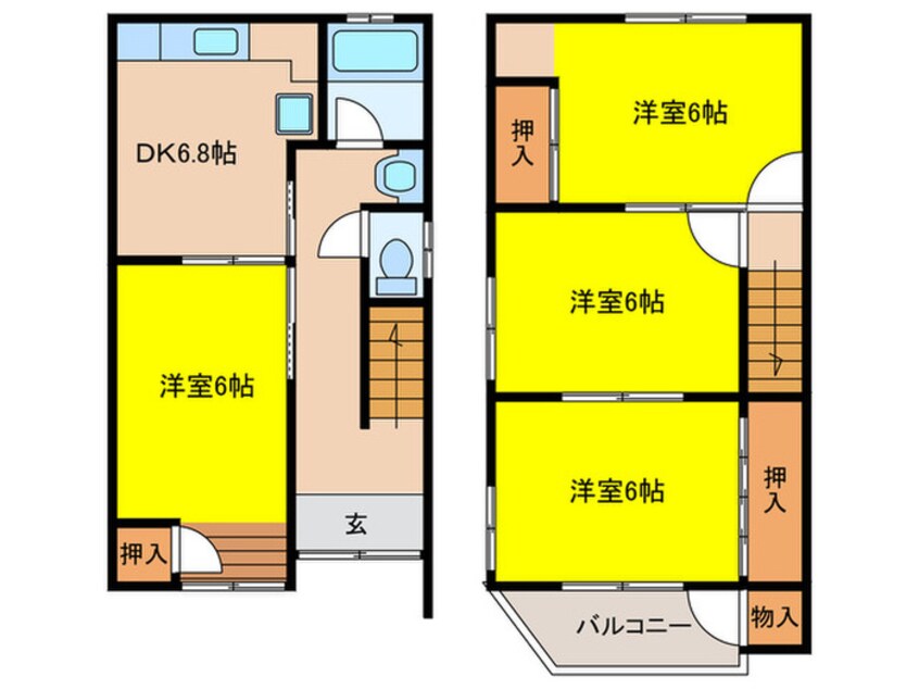 間取図 草部あかりハウス