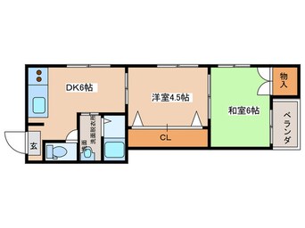 間取図 第６ハイツ