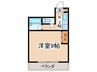 キンキ加美ハイツ 1Kの間取り