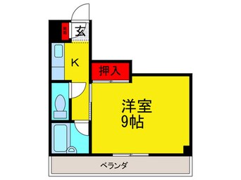 間取図 キンキ加美ハイツ