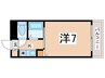 キンキ加美ハイツ 1Kの間取り