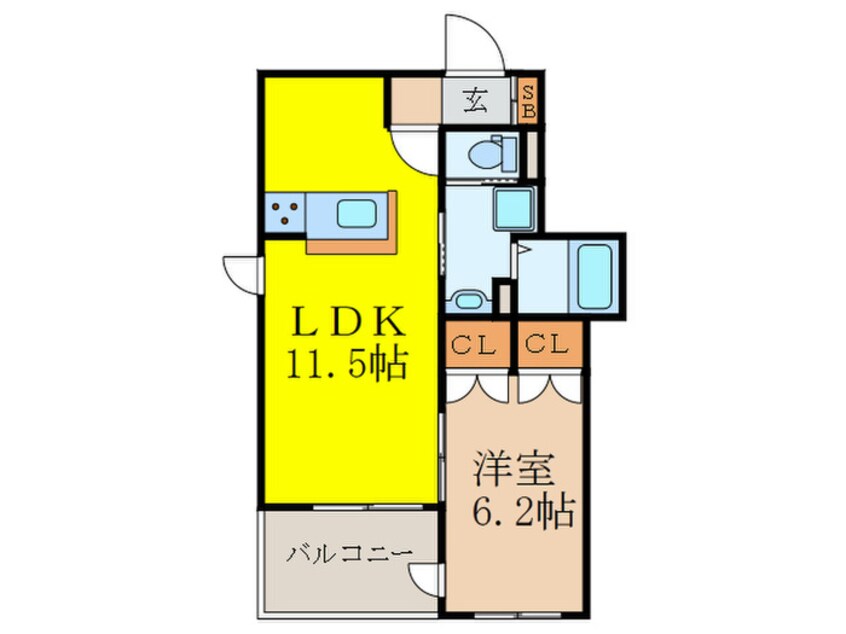 間取図 メゾン　エスポワール