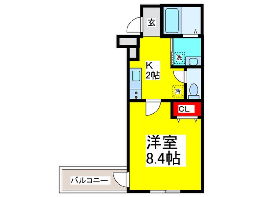 間取図 フジパレス三国ヶ丘III番館