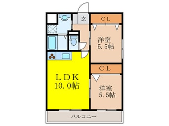 間取図 新大阪パークハイツ