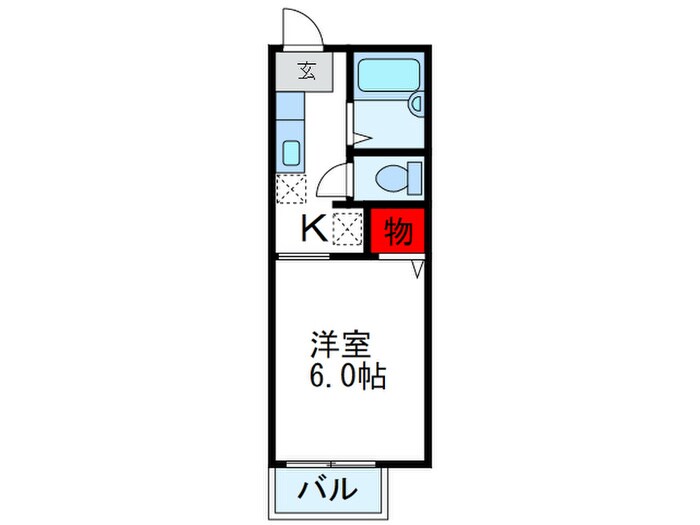 間取り図 ヴィラ－ジュみのおＡ