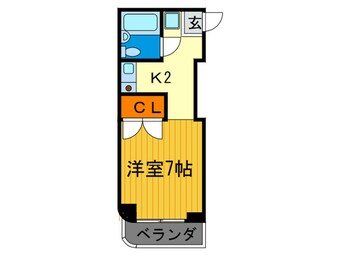 間取図 ラティエ－ル高辻