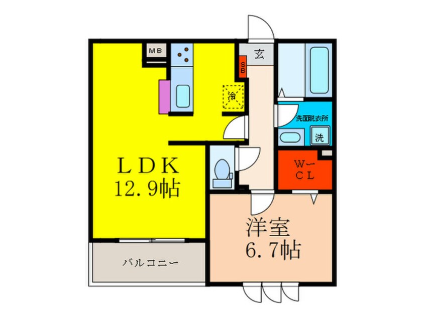 間取図 サンリット