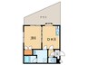 グレ－ス一番館 1DKの間取り