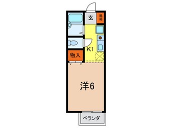 間取図 ハイツ・ベガ