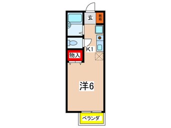 間取図 ハイツ・ベガ