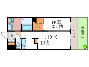 間取図 月かげ荘