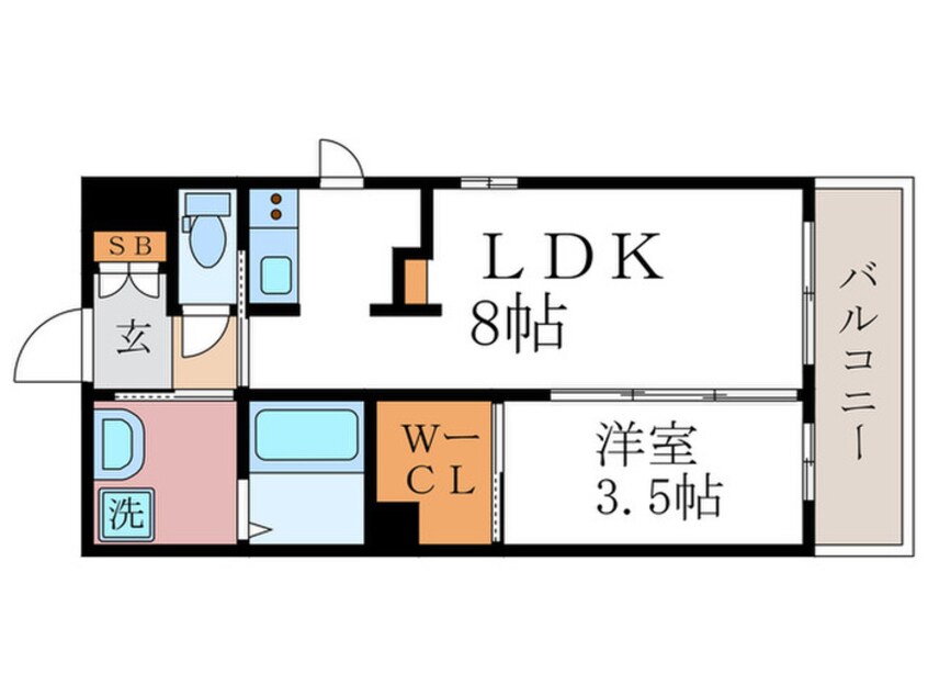 間取図 月かげ荘