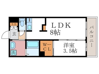 間取図 月かげ荘