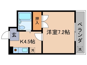 間取図 グランドコーポＴＡＫＡⅠ