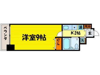 間取図 メロディハイム松原