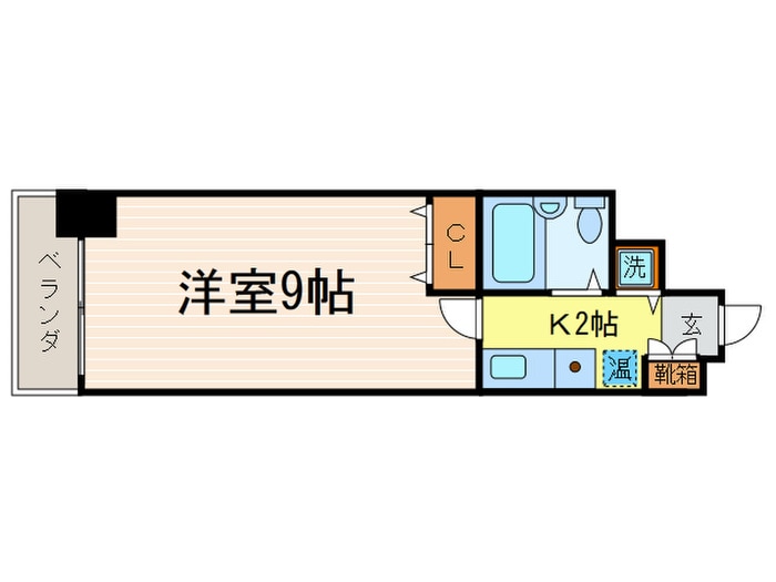 間取り図 メロディハイム松原