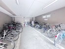 駐輪場 メロディハイム松原