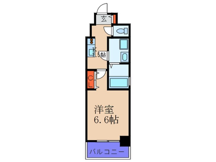 間取り図 ア－バンフラッツ鷺洲