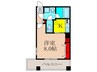 Dolce Vita Ikeda 1Kの間取り