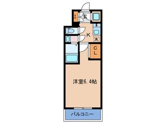 間取図 ｴｽﾘｰﾄﾞ新梅田ﾉｰｽﾎﾟｲﾝﾄ(515)