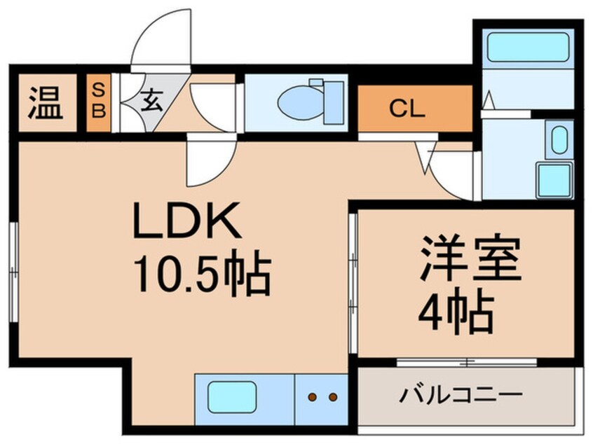 間取図 GRANDIR新深江