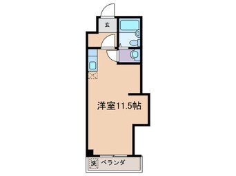 間取図 コーポアルビオレ