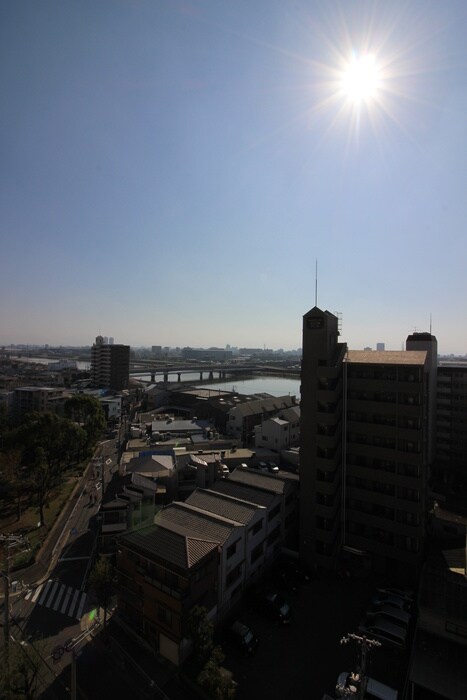 室内からの展望 ファ－ロ新北島