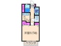 ＫＭハイツの間取図