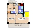 コンフォールエスティオの間取図