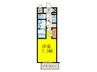 S-RESIDENCE江坂Alegria 1Kの間取り