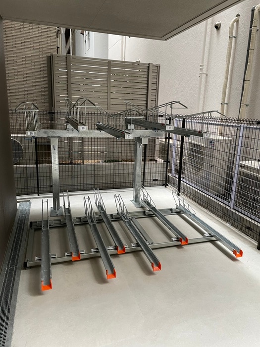 駐輪場 GranPino内淡路