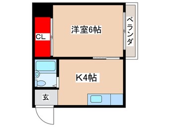 間取図 メイゾンサンライフ