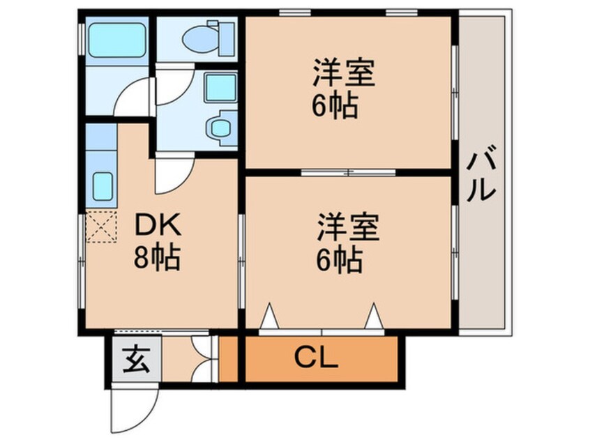 間取図 ＡＤＶＡＮＣＥ６