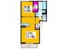 SYU HOUSE 1LDKの間取り