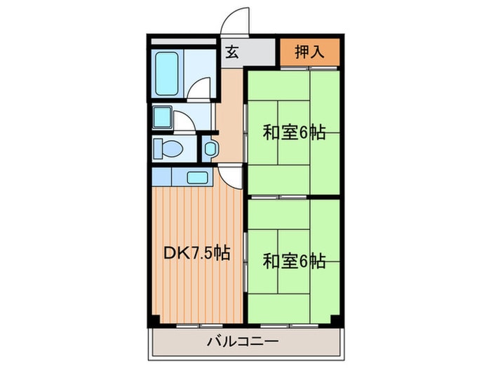 間取り図 大豊マンション