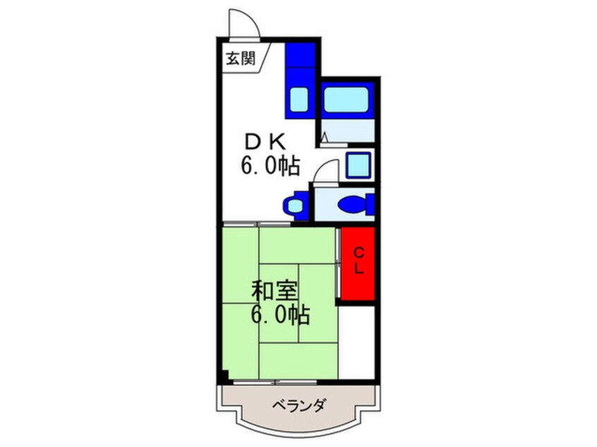 間取図 大豊マンション