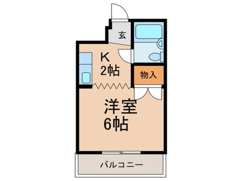 間取図 ﾗｲｵﾝｽﾞﾏﾝｼｮﾝ石屋川(404)