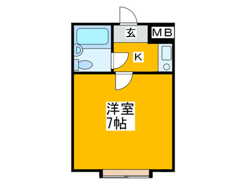 間取図 ロイヤル柏原