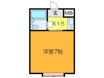 間取図 ロイヤル柏原