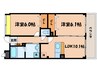 コンフォルト・ハイム 2LDKの間取り