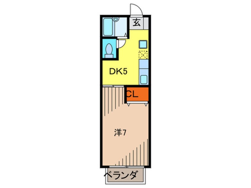 間取図 ハイネス北