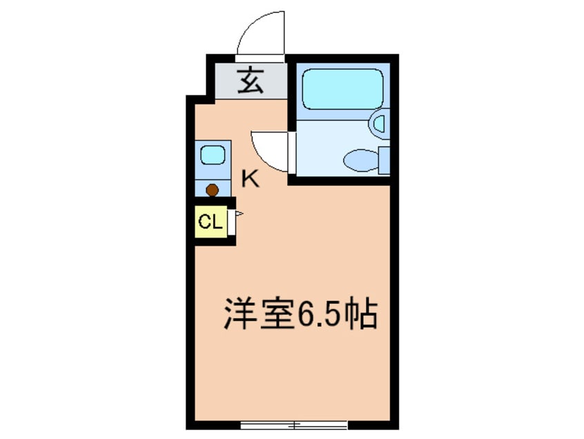 間取図 カムネス経大前