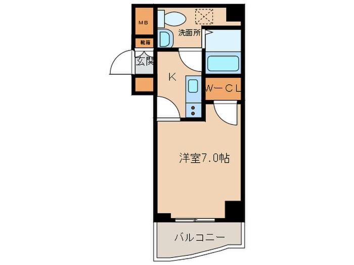 間取り図 レグルス緑橋