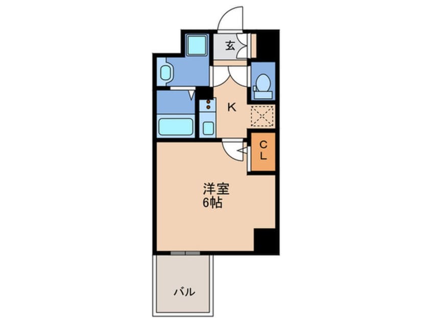 間取図 エスリード神戸三宮ヒルズ