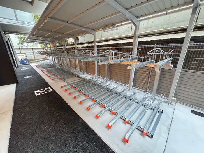 駐輪場 エスリード神戸三宮ヒルズ