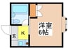 シティライフ柏原 1Kの間取り