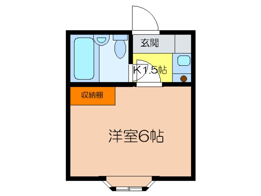 間取図 シティライフ柏原