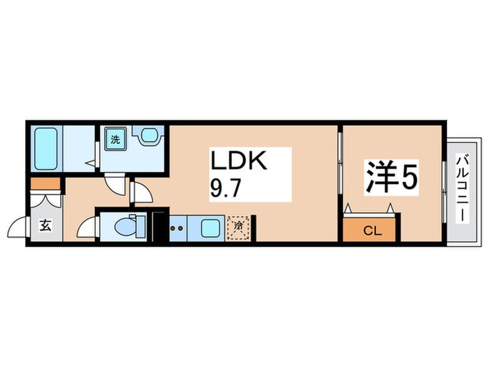 間取り図 Mark Villa加美