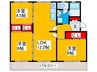 ヴィラナリー狭山6号棟 3LDKの間取り