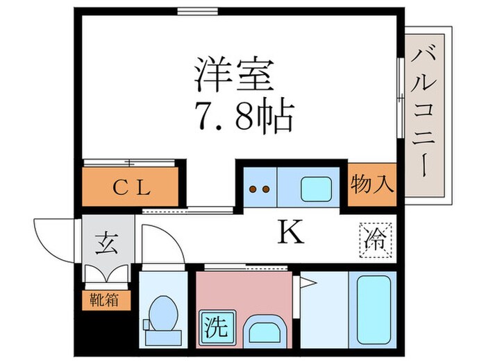 間取り図 ａｔｔｒｉｃｅ一乗寺